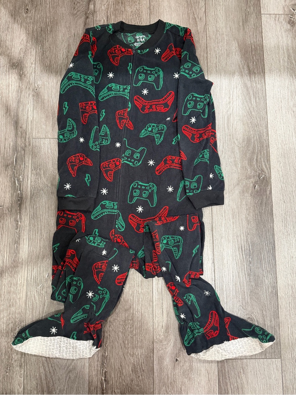Kids Carters One Piece Pajamas Gamer